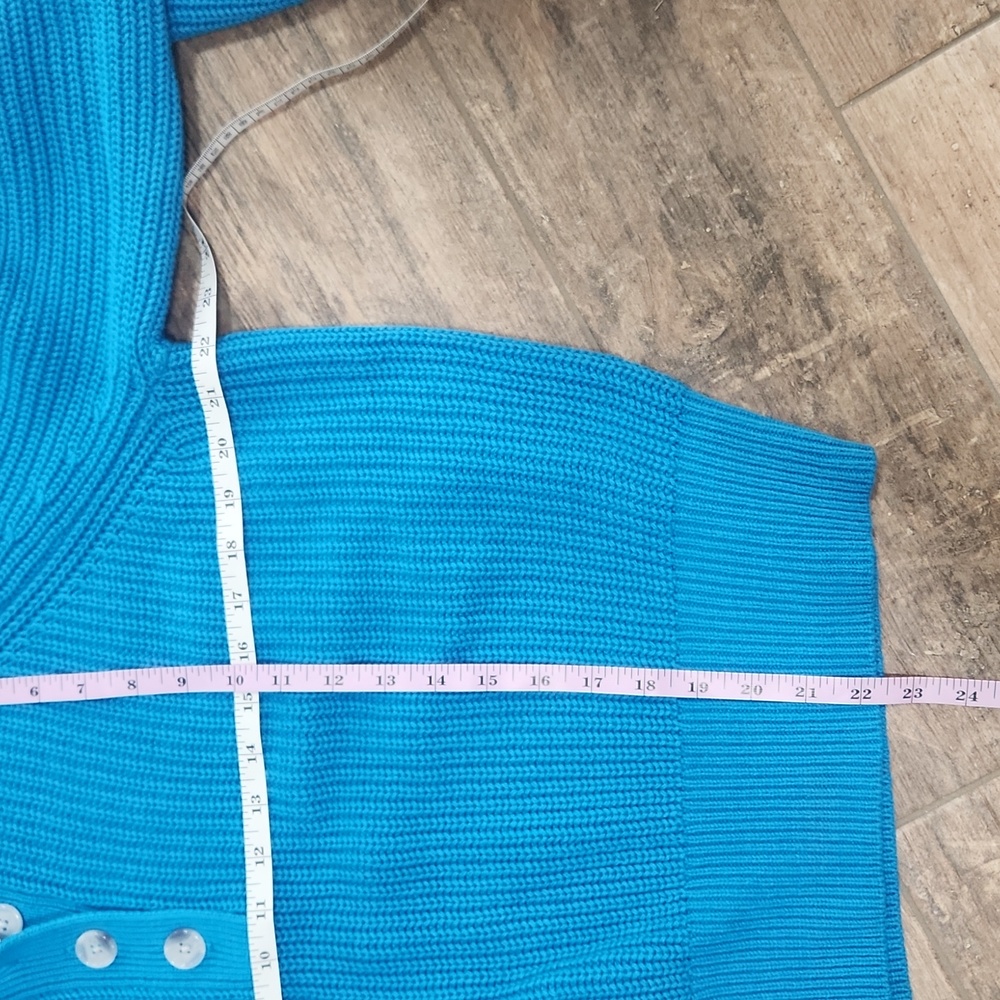 NWT LOFT Ribbed Collared Sweater - Picture 7 of 8